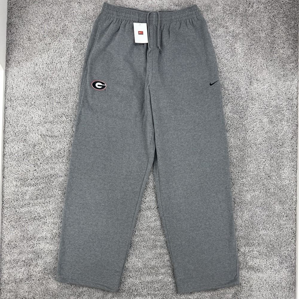 Nike Team Georgia Bulldogs Training Pants Men's NWT XL Gray Sweatpants 2007